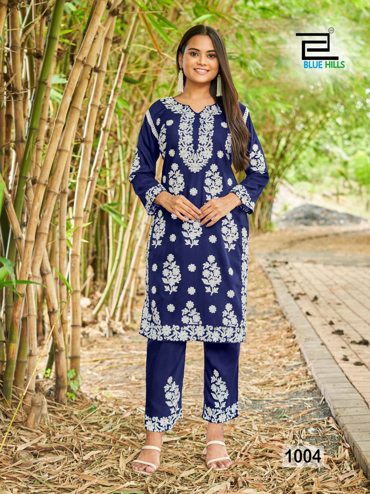 Blue Hills Sunburn 2023 Designer Kurti With Bottom Catalog
